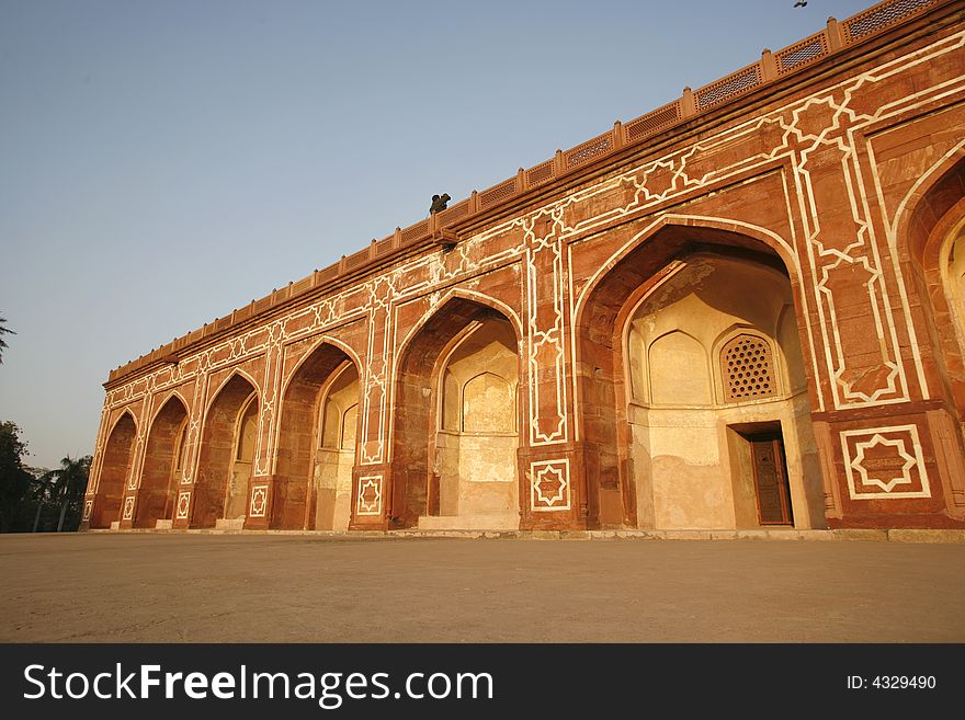 Arches At Humayun Tomb, Delhi