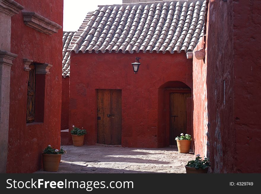 Santa Catalina Monastery In Arekipa