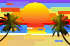 Abstract Sunset Stock Photo Abstract Sunset Stock Photo