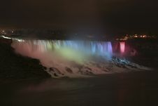 Niagara Falls At Night Stock Photography Niagara Falls At Night Stock Photography