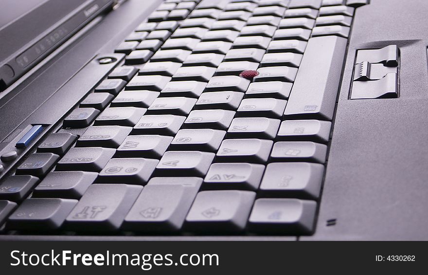 Keyboard with the background light