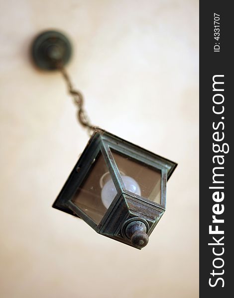 An old lamp - depth of field