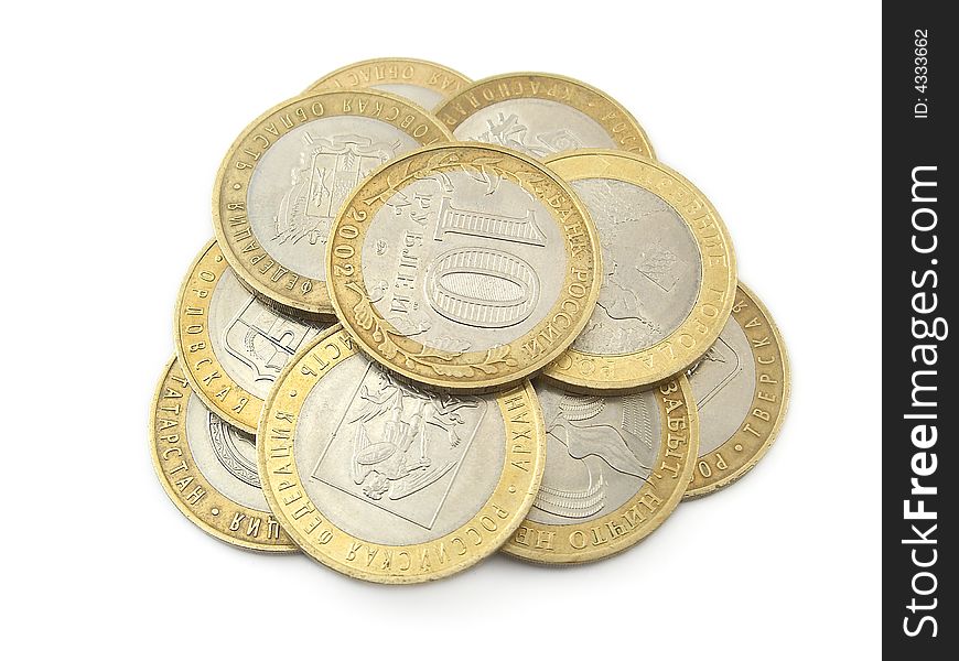 Heap of coins