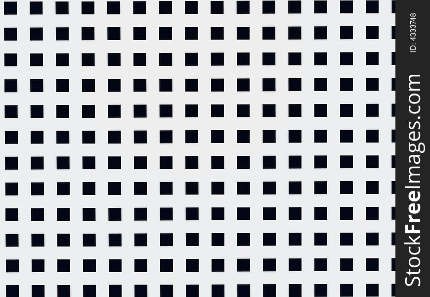 Background with black squares and white lines