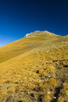 Mountain Monte Vettore - Italy Stock Photos Mountain Monte Vettore - Italy Stock Photos