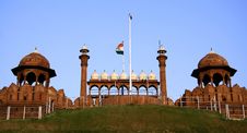 Red Fort In The Evening Sky, Delhi Royalty Free Stock Photos