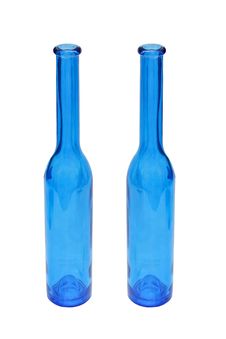 Blue Bottles Stock Image Blue Bottles Stock Image