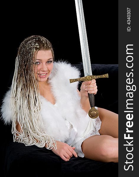 Sexy Girl With Sword
