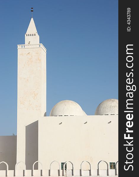 Central mosk, the main place of worship for muslims in Nouakchott, Mauritania in West Africa. Central mosk, the main place of worship for muslims in Nouakchott, Mauritania in West Africa.