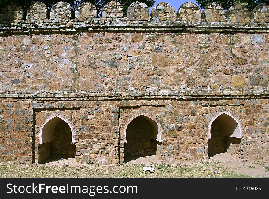 Mughal architecture, lodhi gardens, delhi, india