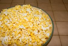Hot Buttered Popcorn Stock Image Hot Buttered Popcorn Stock Image