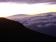 Morning On The Volcano Stock Photo Morning On The Volcano Stock Photo
