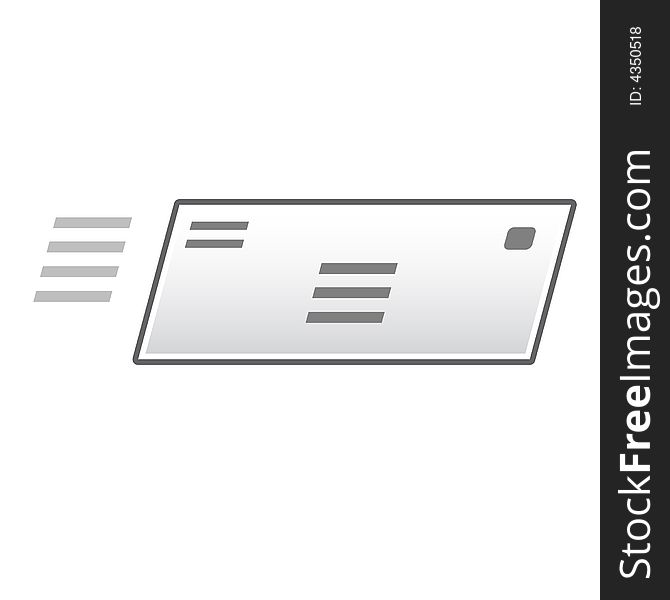 Illustration Envelope Icon in Vector format. Illustration Envelope Icon in Vector format