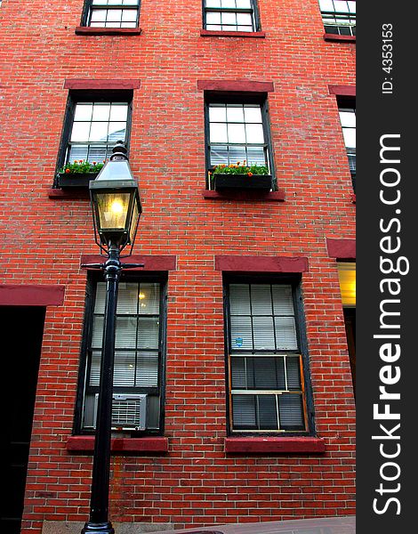 Beacon Hill is a wealthy neighborhood of Federal-style rowhouses, with some of the highest property values in the United States. Beacon Hill is a wealthy neighborhood of Federal-style rowhouses, with some of the highest property values in the United States