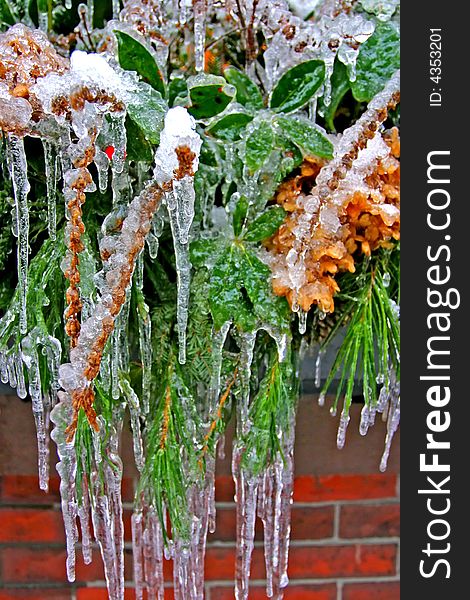 Stock image of a snowing winter at Boston, Massachusetts, USA. Stock image of a snowing winter at Boston, Massachusetts, USA