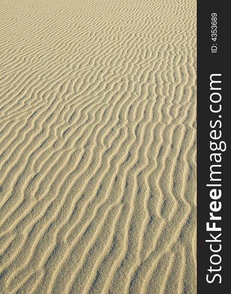 Sand Dunes in Death Valley National Park , California