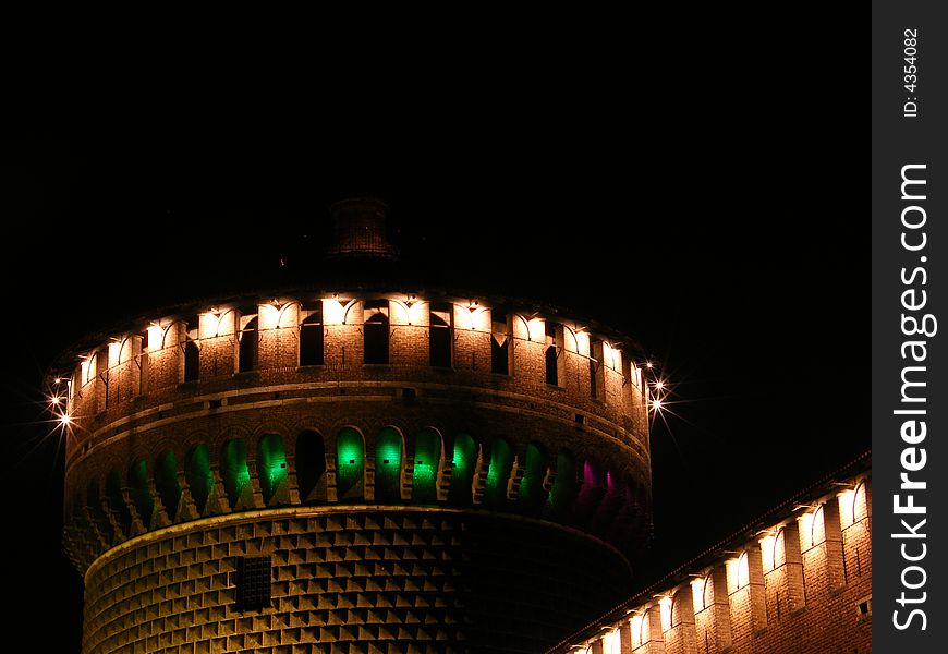 Castello Sforzesco Tower 2