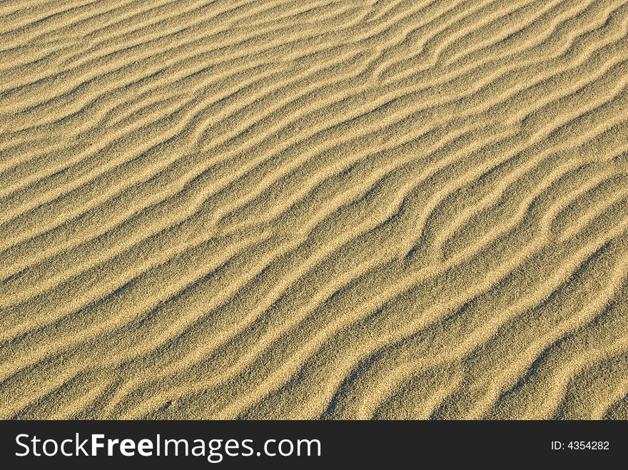 Sand Dunes Near Stovepipe Wells, Death Valley