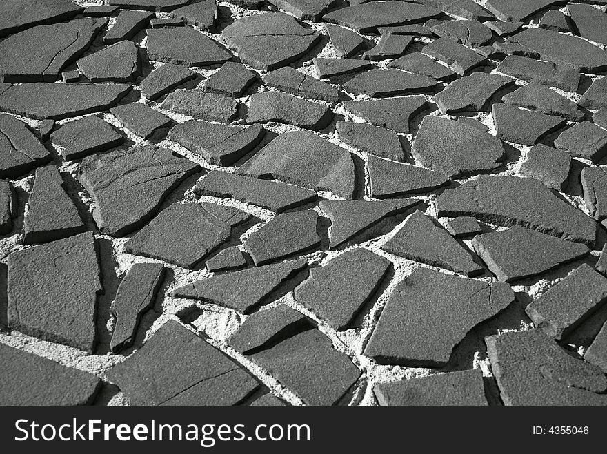 Stone texture with cement and shadows. Stone texture with cement and shadows.