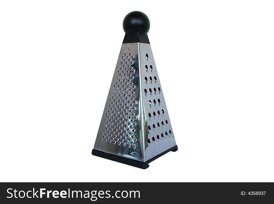 Metal Grater on the white background