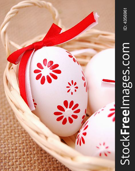 Basketful Of Easter Eggs