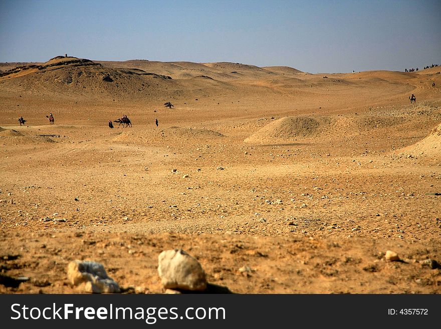 Sahara desert in Egypt, north Africa