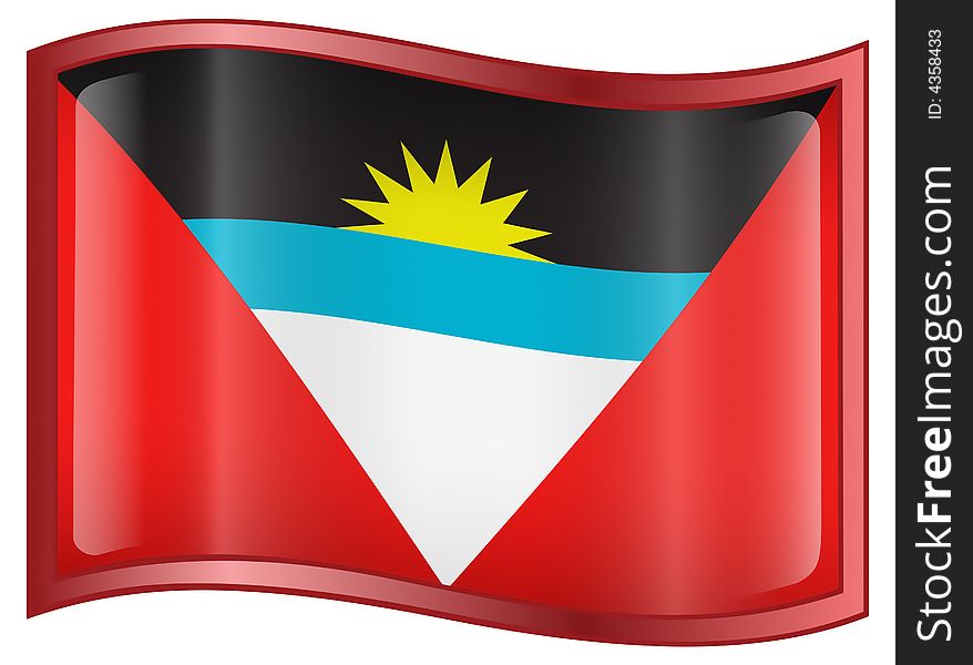 Antigua and Barbuda Flag Icon