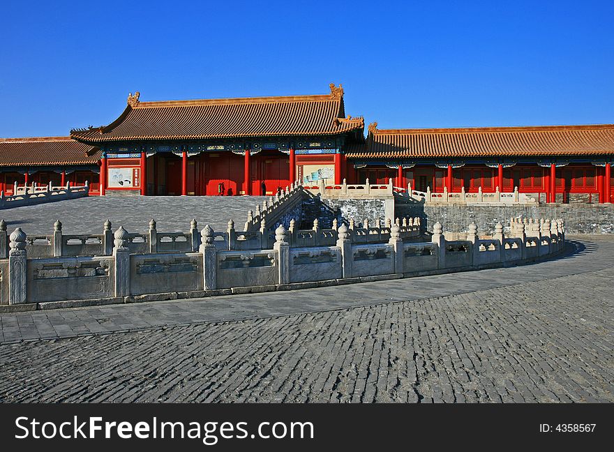 The Historical Forbidden City In Beijing