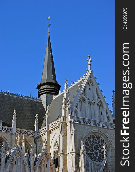 View on a church in Brussels