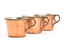 Copper Cups Stock Photos