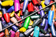 Colored Pencils. Royalty Free Stock Photos