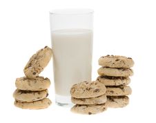 Chocolate Chip Cookies Royalty Free Stock Photography Chocolate Chip Cookies Royalty Free Stock Photography