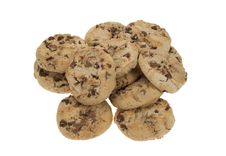 Chocolate Chip Cookies Royalty Free Stock Images Chocolate Chip Cookies Royalty Free Stock Images