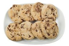 Chocolate Chip Cookies Royalty Free Stock Photo Chocolate Chip Cookies Royalty Free Stock Photo