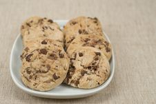 Chocolate Chip Cookies Royalty Free Stock Photo Chocolate Chip Cookies Royalty Free Stock Photo