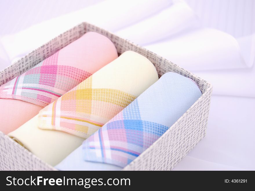 Handkerchiefs  for mens in elegant box