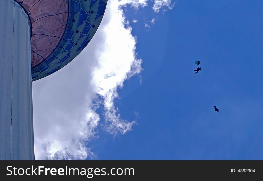 Malaysia Kuala Lumpur International Tower Jump