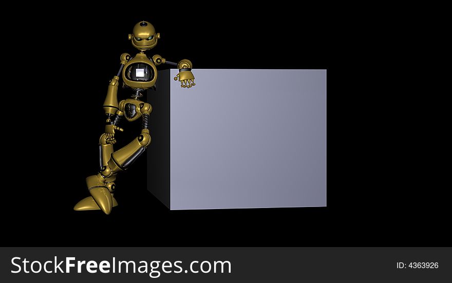 Gold robot