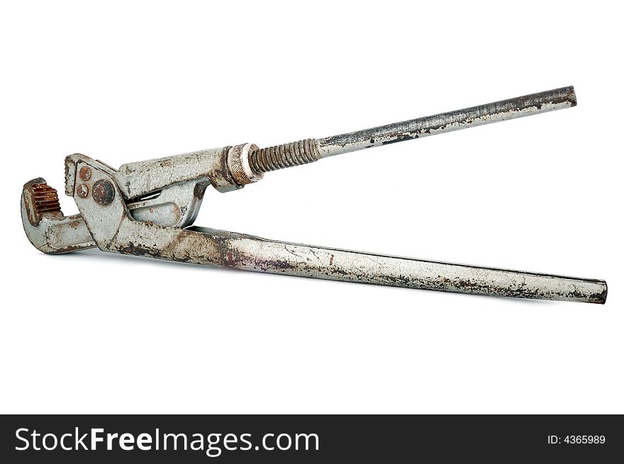 Old adjustable wrench