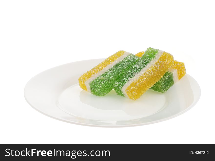 Sweets. East dessert it is isolated on a white background. Sweets. East dessert it is isolated on a white background