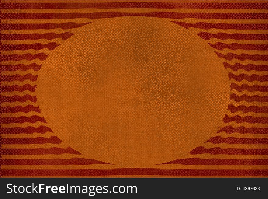 Retro grungy background in dark red and gold with texture. Retro grungy background in dark red and gold with texture