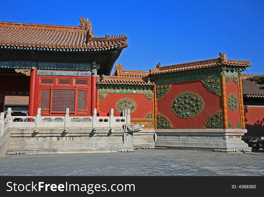 The historical Forbidden City in Beijing