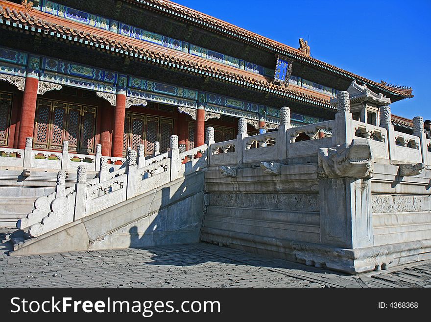 The Historical Forbidden City In Beijing