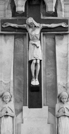 Crucified Christ Monument Royalty Free Stock Photo