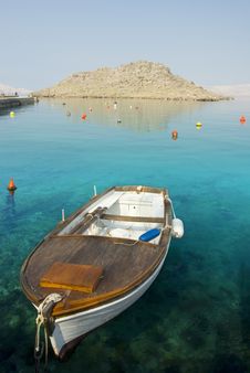 Boat On The Sea. Stock Images Boat On The Sea. Stock Images