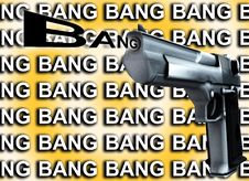 Gun Bang 4 Royalty Free Stock Photos