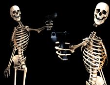 Skeletons And Guns - Free Stock Images & Photos - 4377554 ...