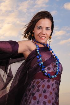 Joyful Woman Stock Photo Joyful Woman Stock Photo