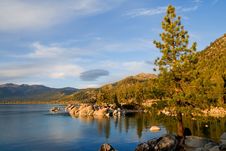 Lake At Sunset Royalty Free Stock Photos Lake At Sunset Royalty Free Stock Photos
