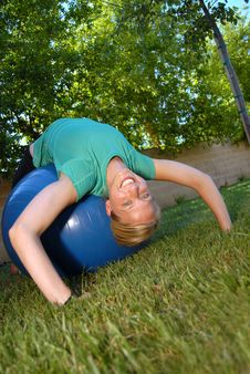 Backyard Workout Stock Images Backyard Workout Stock Images